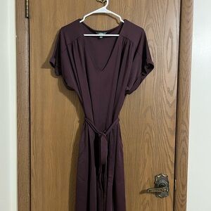 *NWT* Terra & Sky Deep Purple Maxi Dress